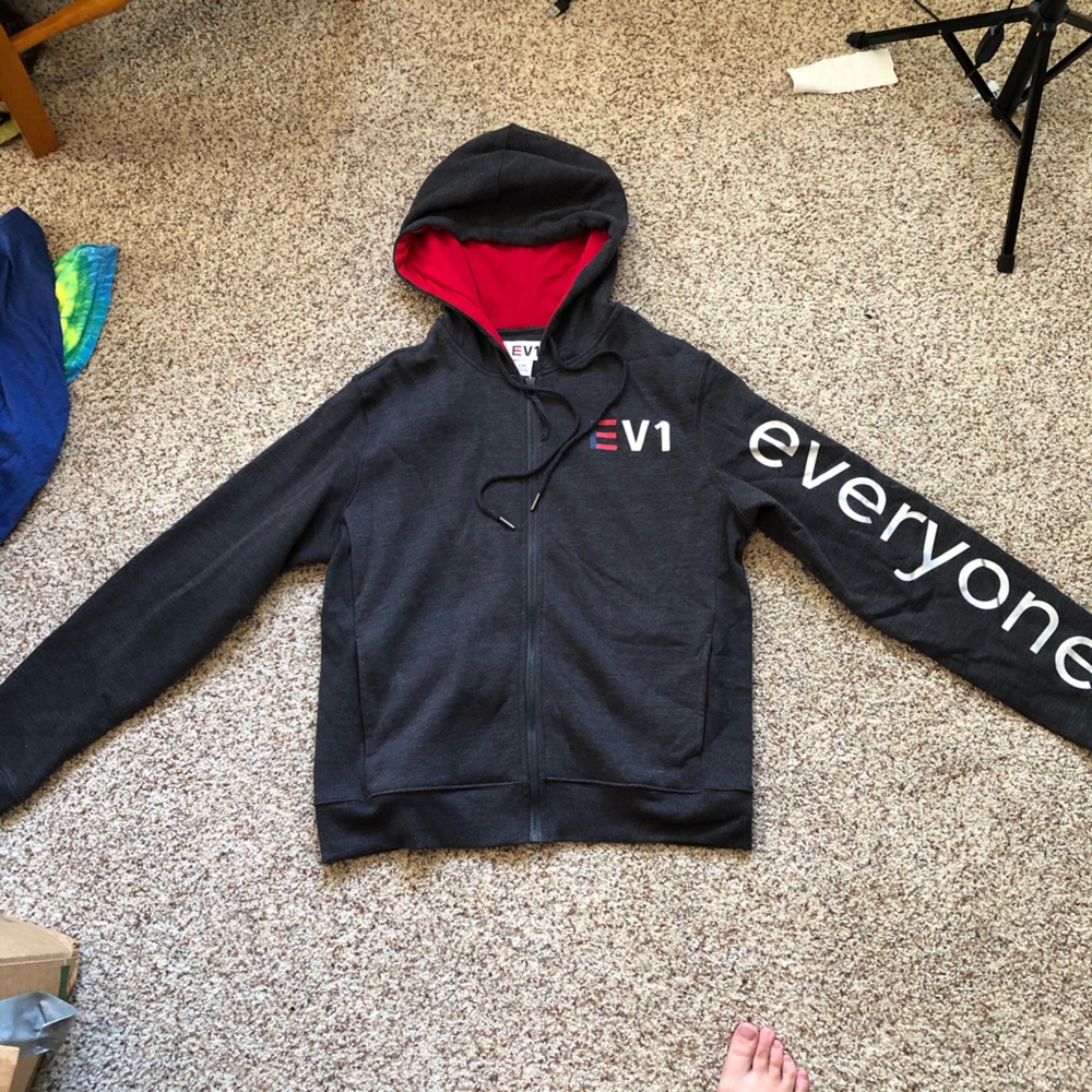 Ellen DeGeneres zip up jacket